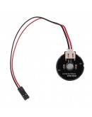 2Pcs 6V 211RPM High Torque Deceleration DC Motor Non-solder Wire with Back Plate