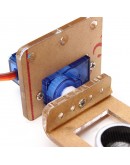 3Pcs Smart Car Mounting Bracket For Ultrasonic Ranging Module Analog Servo
