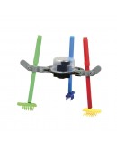 3Pcs 3-In-1 Doodling Robot Kit For Children DIY Educational Fun Mechanics