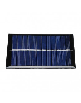 3pcs 0.6W 6V 90*60*3mm Mini Photovoltaic Epoxy Solar Panel DIY Part