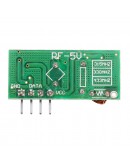 5Pcs 433Mhz Wireless RF Transmitter and Receiver Module Kit For Arduino MCU