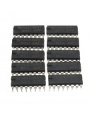 125pcs SN74HC595N 74HC595 74HC595N HC595 DIP-16 8 Bit Shift Register IC
