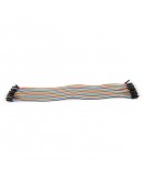 40pcs 30cm Male To Male Jumper Cable Dupont Wire For Arduino