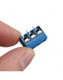 10pcs 5mm KF-301 3 Pin PCB Mount Block Screw Terminal NF Connector