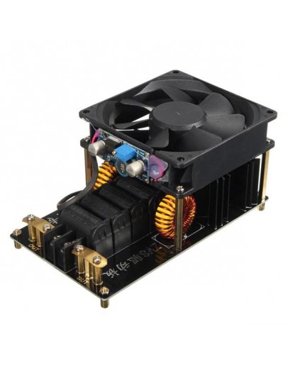 Geekcreit&reg; 1000W 20A ZVS Induction Heating Machine Cooling Fan PCB Copper Tube 12-36V