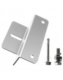 4pcs Renogy Solar Panel Z bracket Mounting Flat Roof Wall Aluminum Set