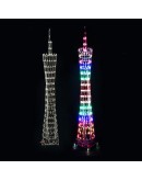 DIY Bluetooth Canton Tower LED Light Cube Kit Remote Control Music Spectrum Electronic Kit
