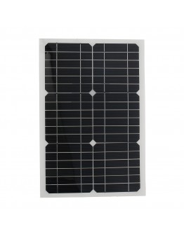Elfeland&reg; EL-07 18V 20W 42x28x0.25cm Semi Flexible Solar Panel With Sun Power Chip + 3M Cable