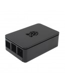 Black Raspberry Pi Case Enclosure Box V4 With Heat Sink For Raspberry Pi 3/2/B+