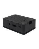 Black Raspberry Pi Case Enclosure Box V4 With Heat Sink For Raspberry Pi 3/2/B+