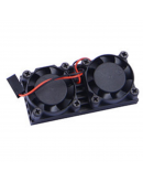 Reroflag Nespi Ultimate Cooling Fan Kit Dual Fans + Heatsinks For Raspberry Pi 3/2/B+