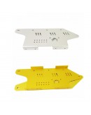 1 Pair of Gold/Silver Aluminum Alloy Side Plate for T300/T800/T900 Chassis Tank Car